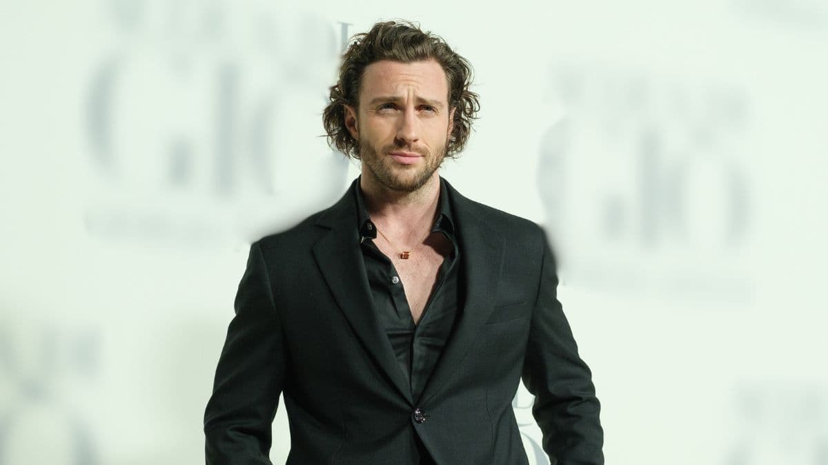 Aaron-Taylor Johnson en CDMX con Kraven: El Cazador.