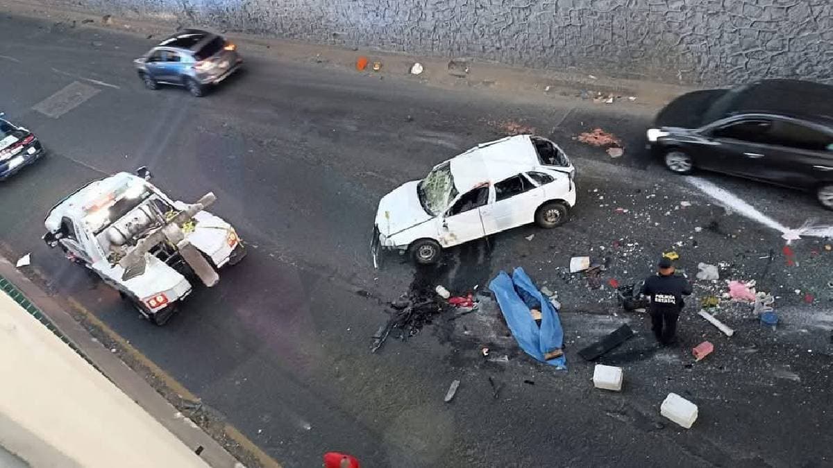 Accidente en Periférico Norte