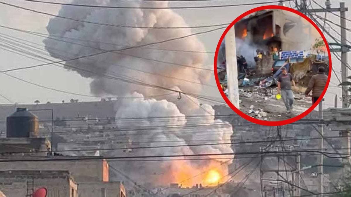 Explosión en Chimalhuacán