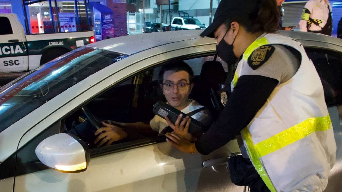 alcoholímetro reforzará su presencia durante Semana Santa en CDMX