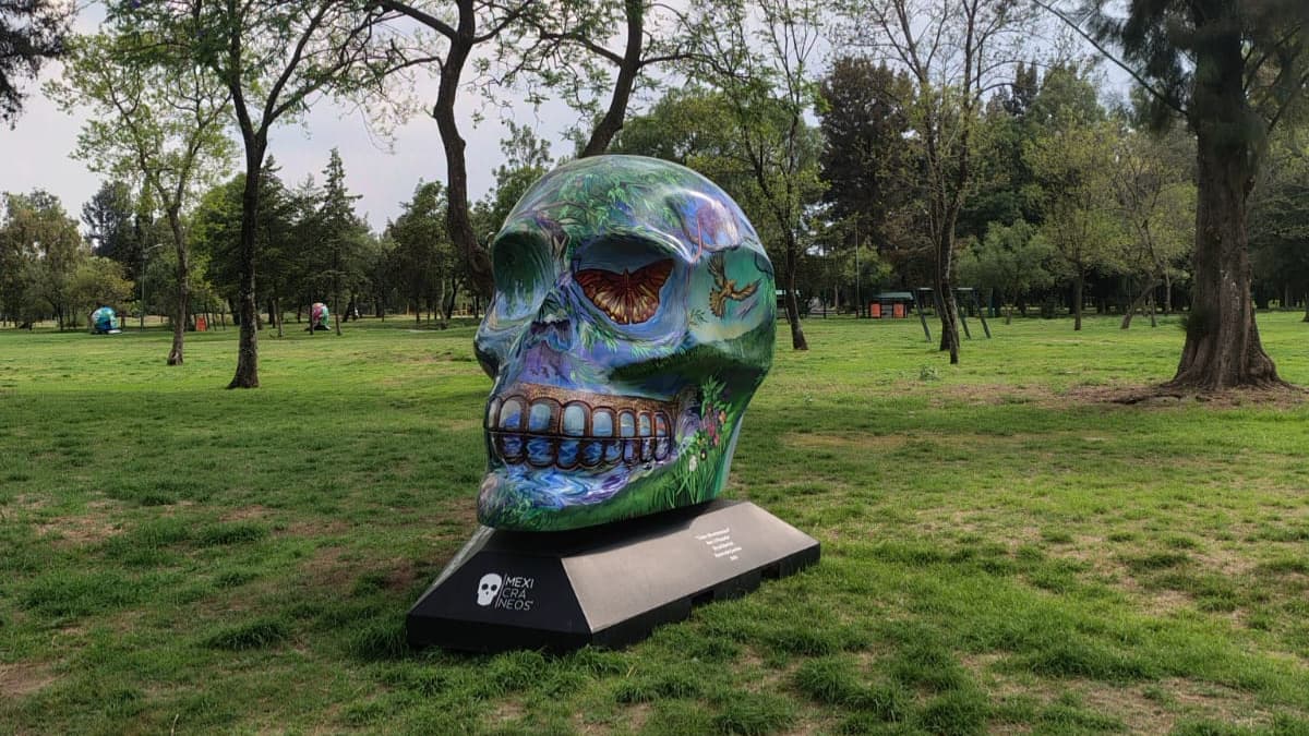 Mexicráneos en el Bosque de Aragón.