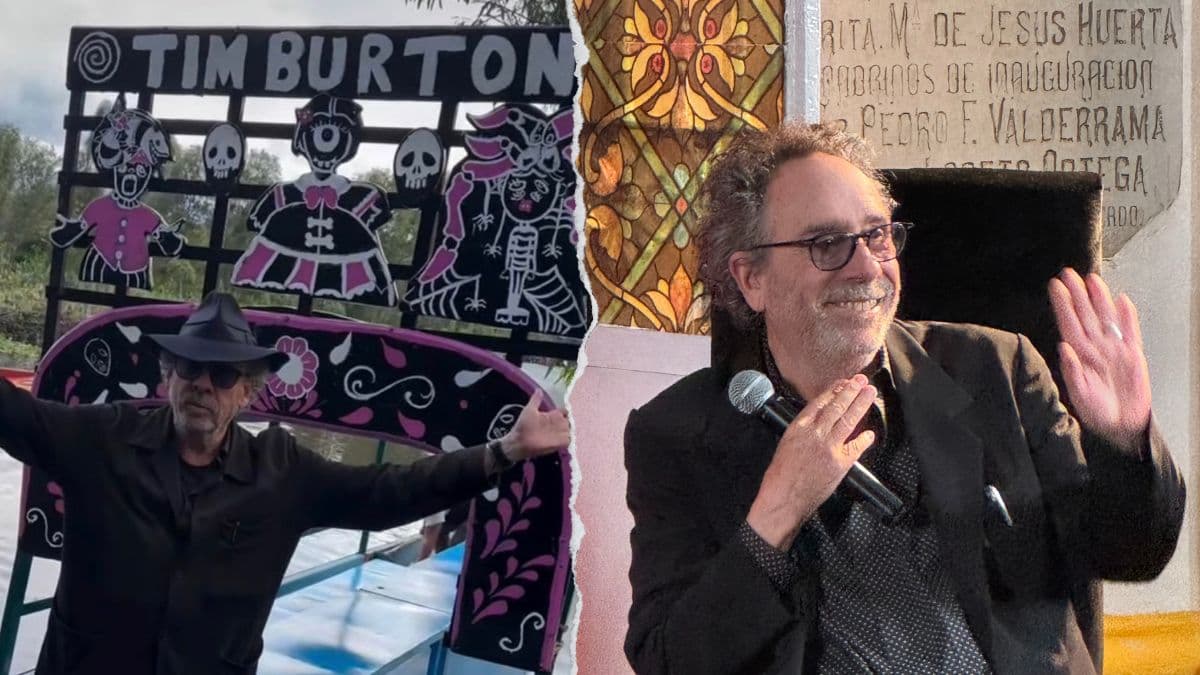 Tim Burton en CDMX: el director dio una máster class en panteón