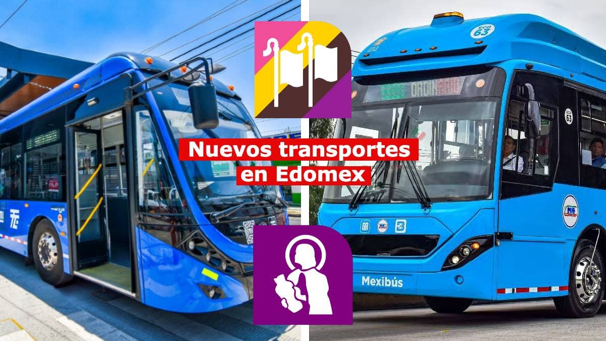 Nuevos transportes en Edomex
