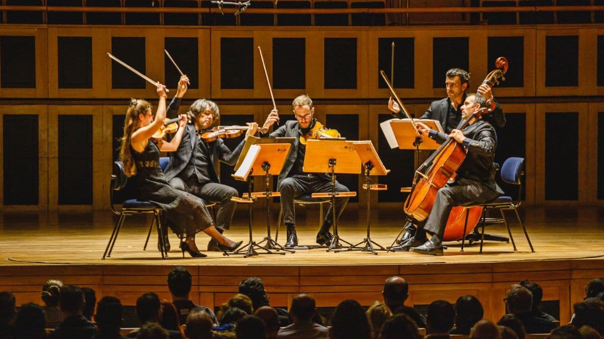Concierto de Wiener Kammersymphonie en Bellas Artes.