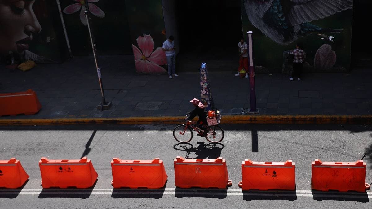 Prueba piloto de la Ciclovía Gran Tenochtitlán