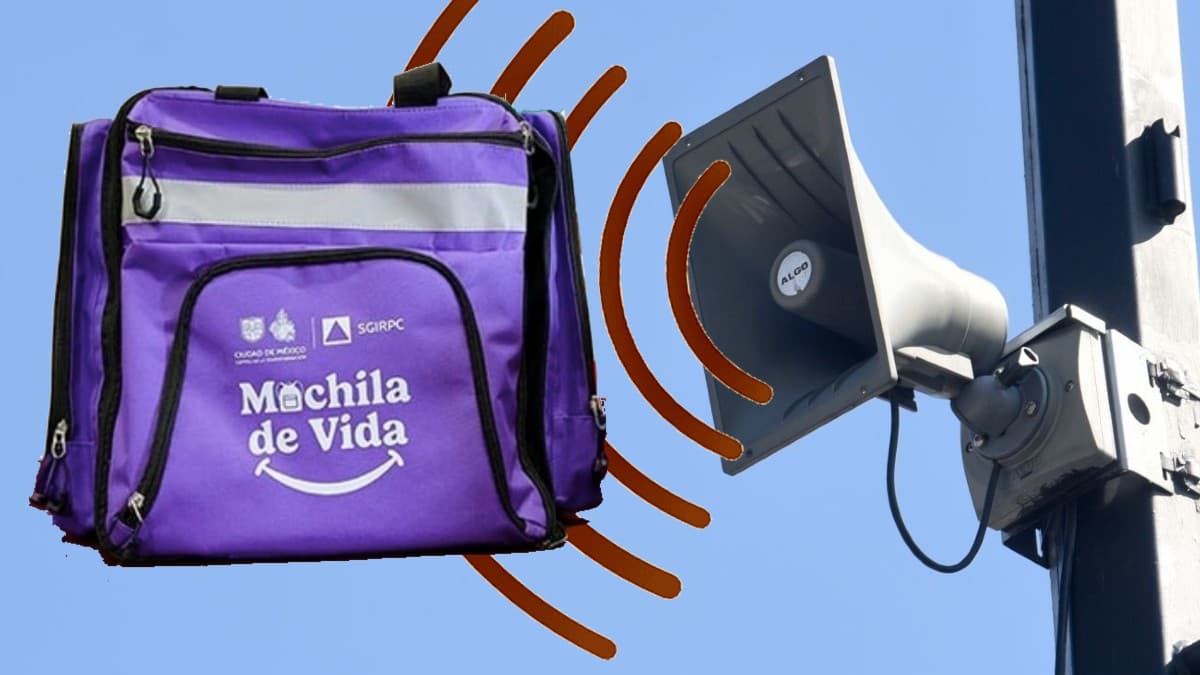 Repartirán mochilas de vida en CDMx para caso de sismo