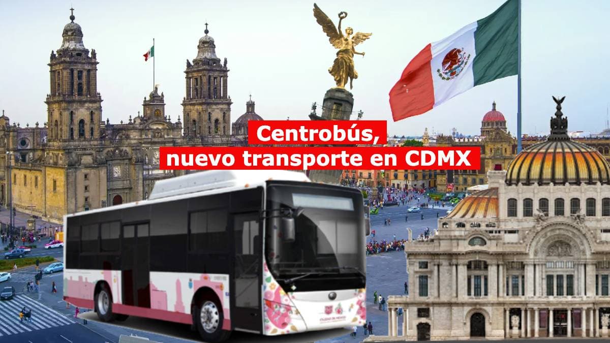 El Centrobús será el nuevo transporte en CDMX para el Mundial 2026