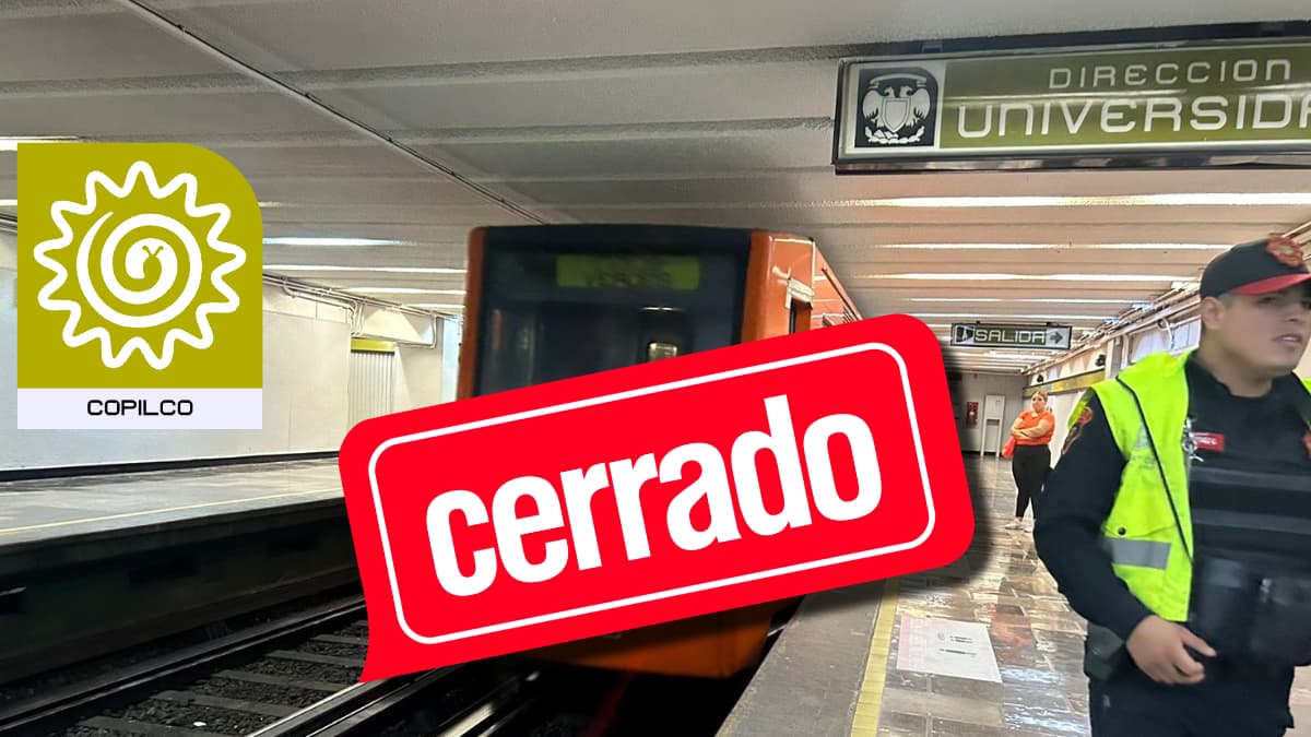 Cierran Metro Copilco