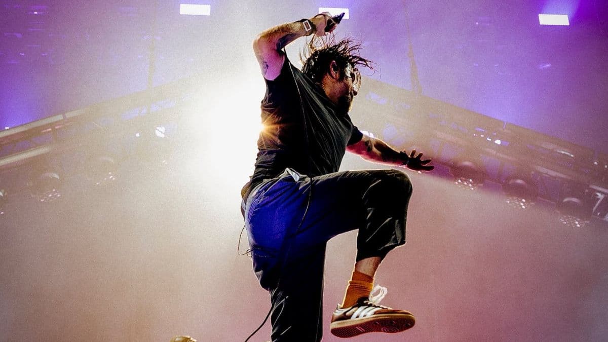 Deftones en concierto.