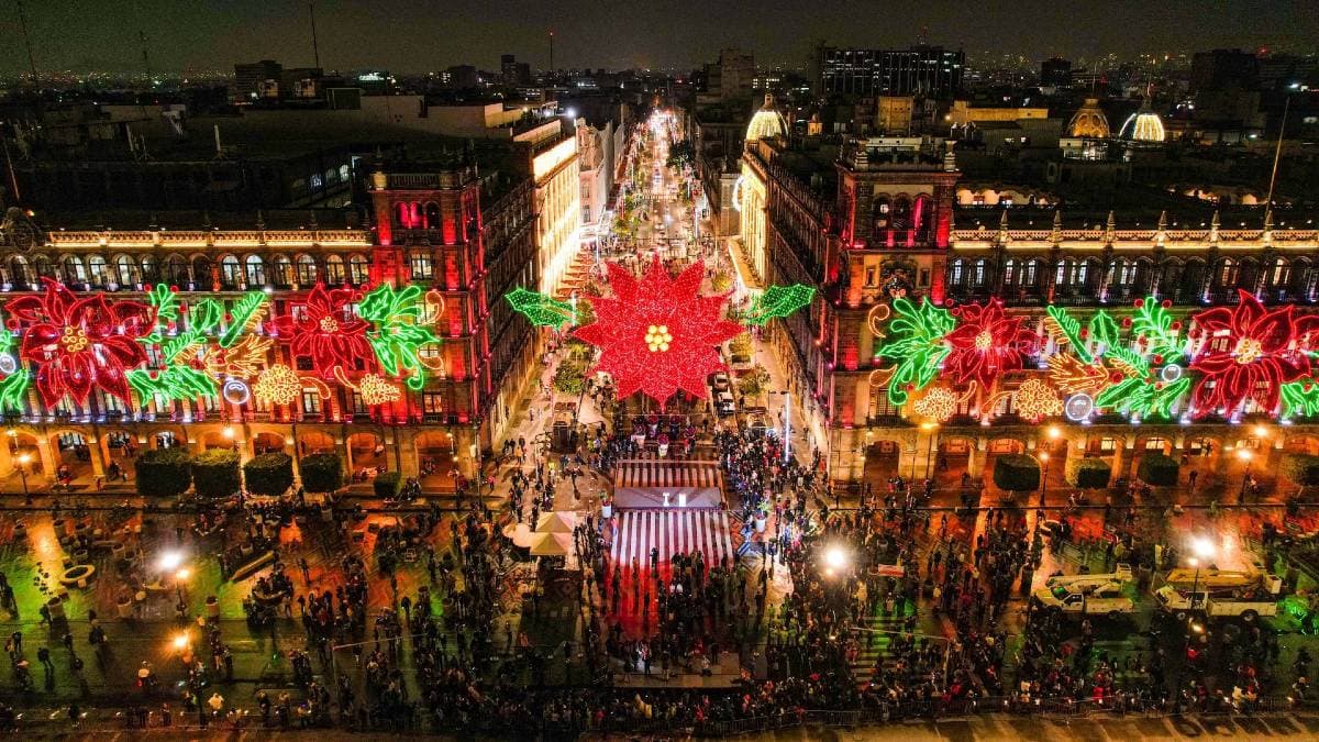 Alumbrado Navideño del Zócalo 2025