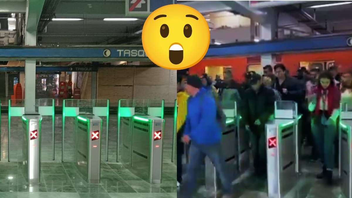 El Metro de CDMX sustituye torniquetes por puertas automáticas