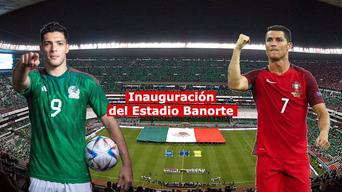 ¡Siuuu! México inaugurará Estadio Banorte con partido vs Portugal y Cristiano Ronaldo