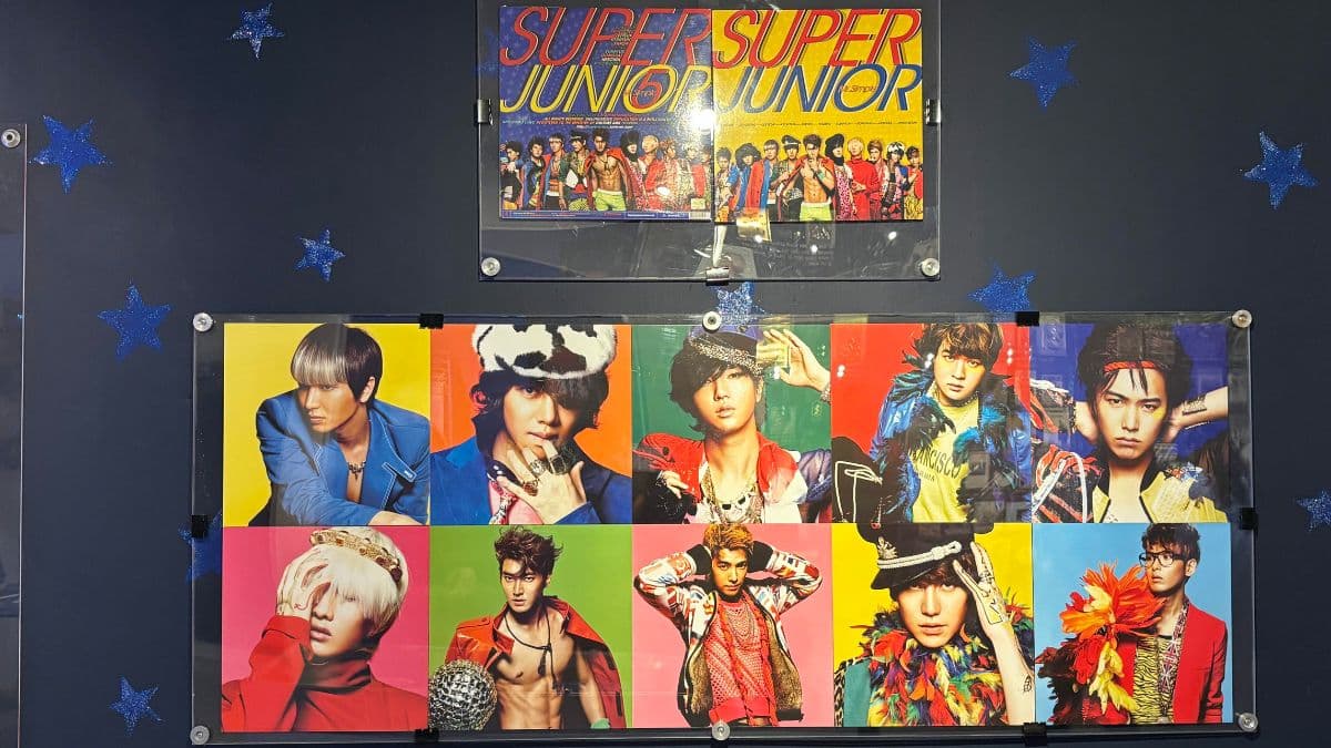 Exposición de Super Junior en CDMX.