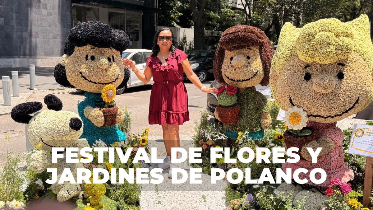 Festival Flores y Jardines de Polanco 2026.
