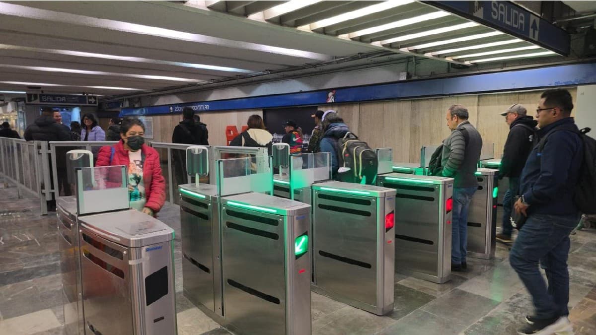 Puertas automáticas sustituyen a Torniquetes en el Metro de CDMX