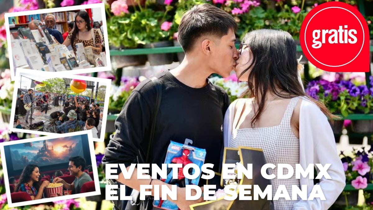 Eventos gratis en CDMX el fin de semana del 20 al 22 de febrero