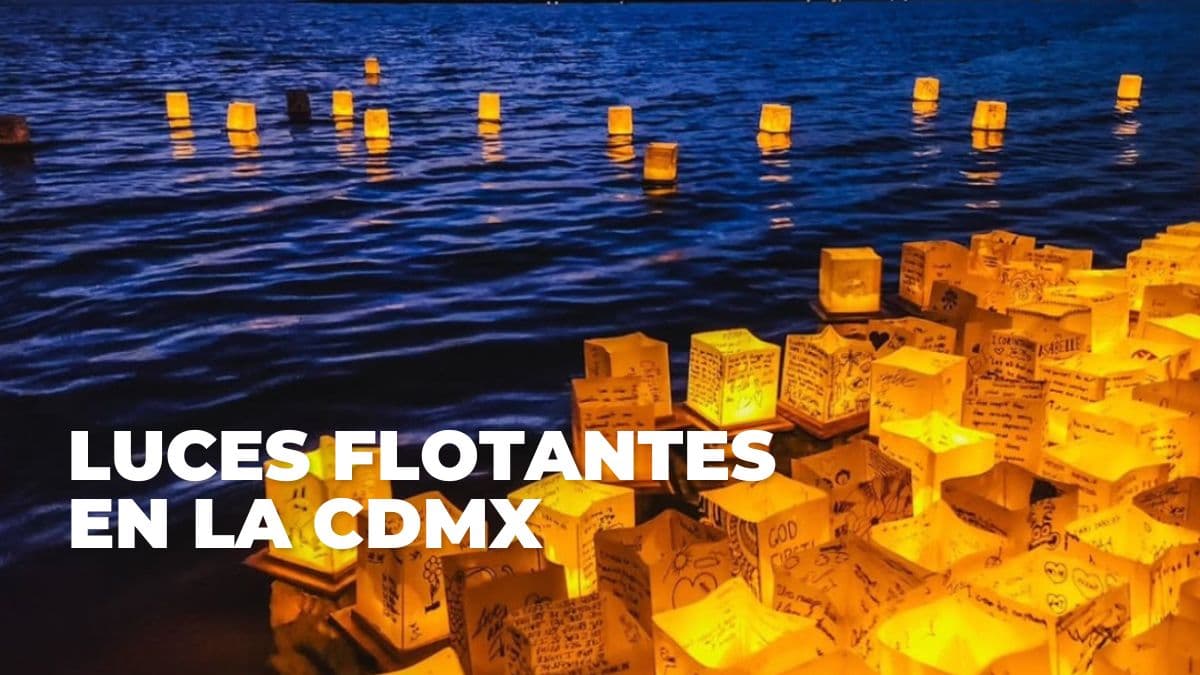 Vive la experiencia de las lámparas flotantes en la CDMX.
