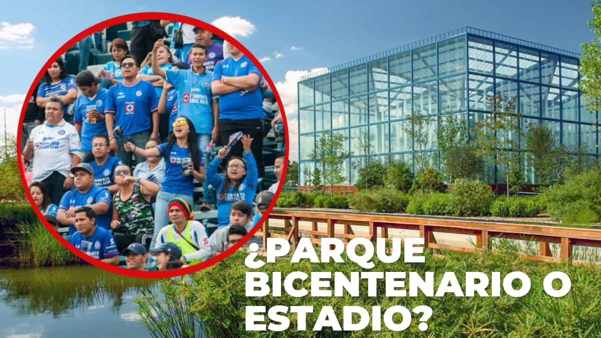 ¿El estadio de Cruz Azul estará en el Parque Bicentenario?