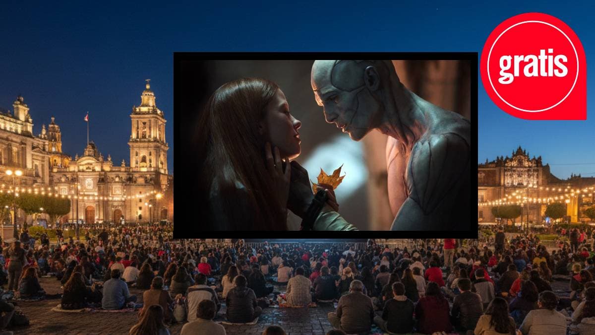 Frankenstein de Guillermo del Toro y más películas gratis en el Zócalo de CDMX