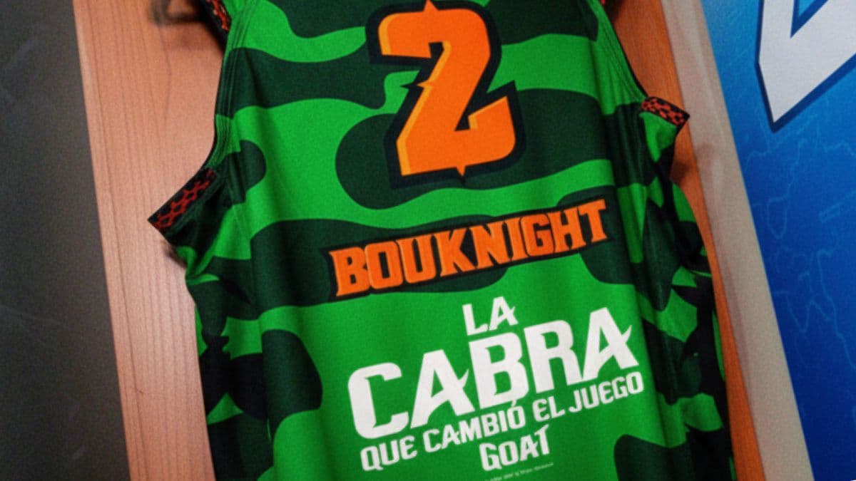 El equipo Capitanes usó el uniforme de GOAT: La cabra que cambió el juego.