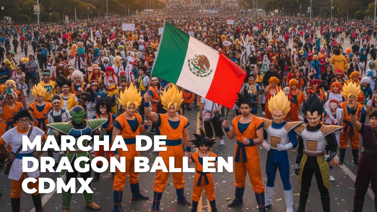Prepa tu mejor Genkidama y lánzate a la marcha de Dragon Ball.