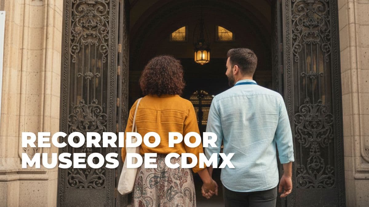 Lánzate con tu persona favorita a una de las rutas de museos en este recorrido de museos en la CDMX.