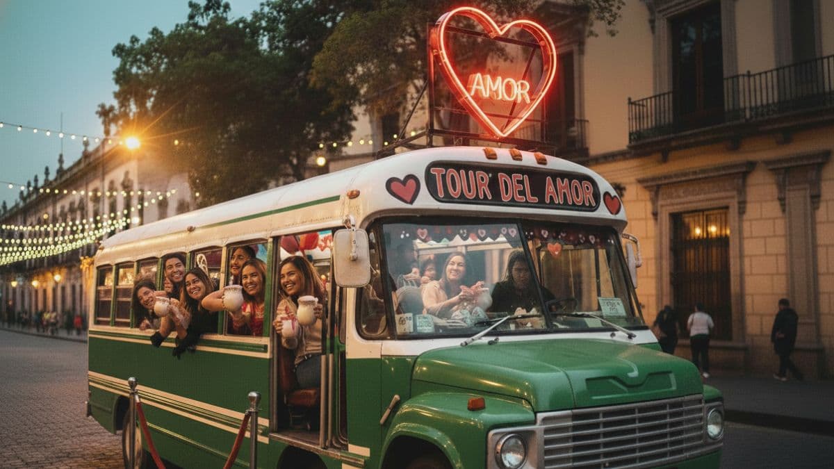 No te pierdas el Tour del Amor en la CDMX.