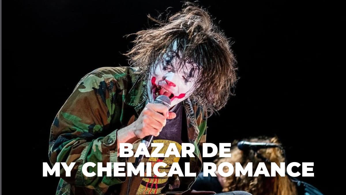 Bazar de My Chemical Romance GRATIS en CDMX: merch, música y vibes emo