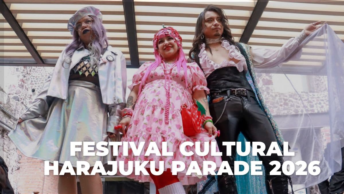¡Tokio en CDMX! El Festival Cultural Harajuku Parade 2026 celebra la moda japonesa