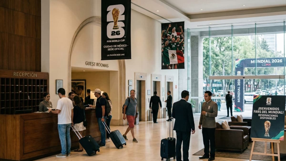 ¿Hoteles vacíos rumbo al Mundial 2026? Brugada niega cancelaciones masivas en CDMX