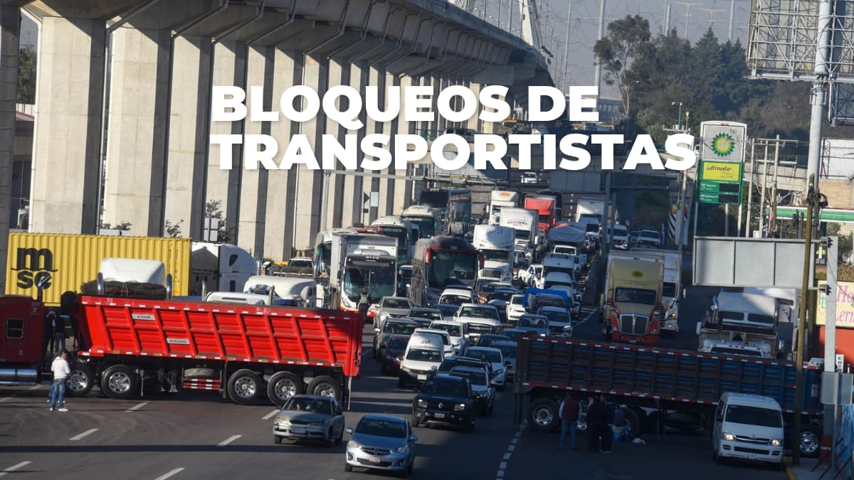 El paro nacional de transportistas y campesinos está anunciado para el lunes 6 de abril.