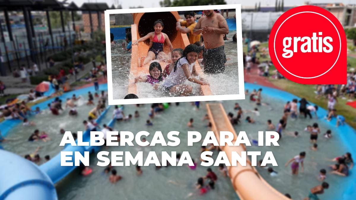 Albercas que se podrán visitar gratis en CDMX durante Semana Santa.