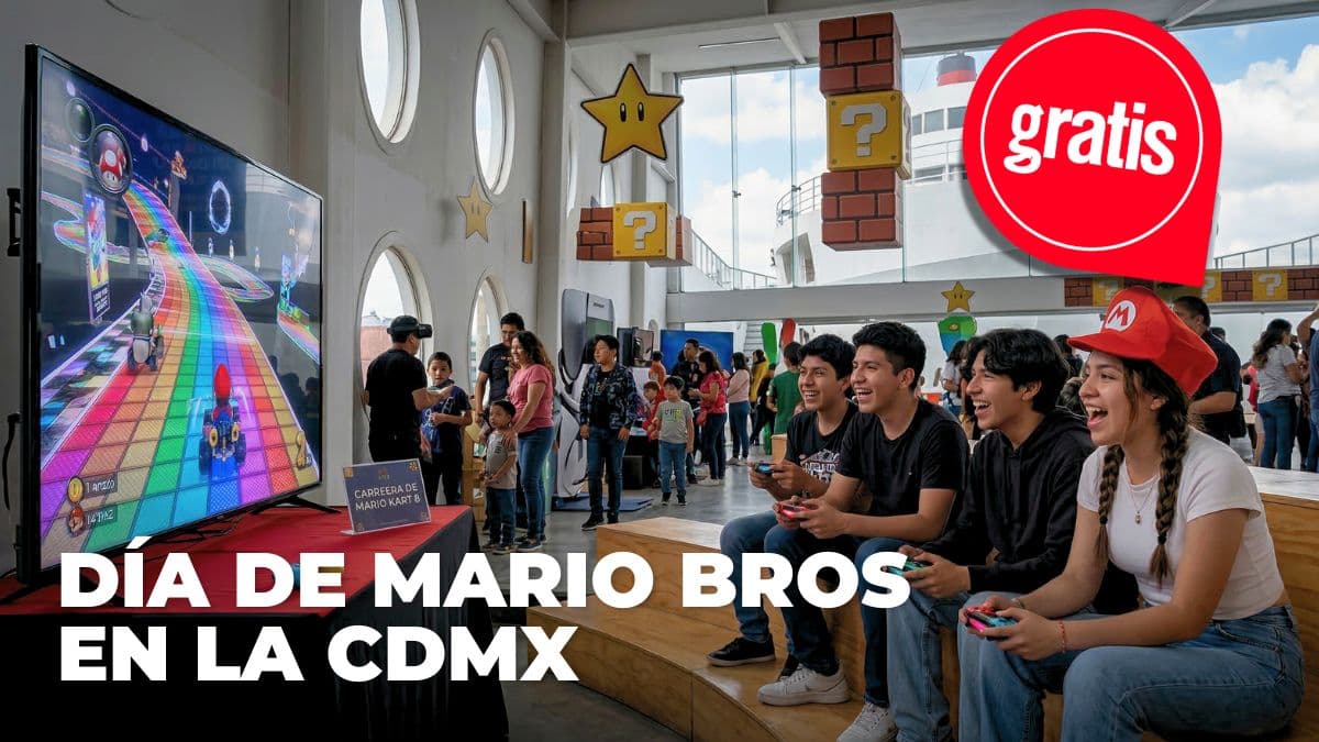 Si creciste con Mario Bros, esta es tu oportunidad para vivir una jornada gamer.