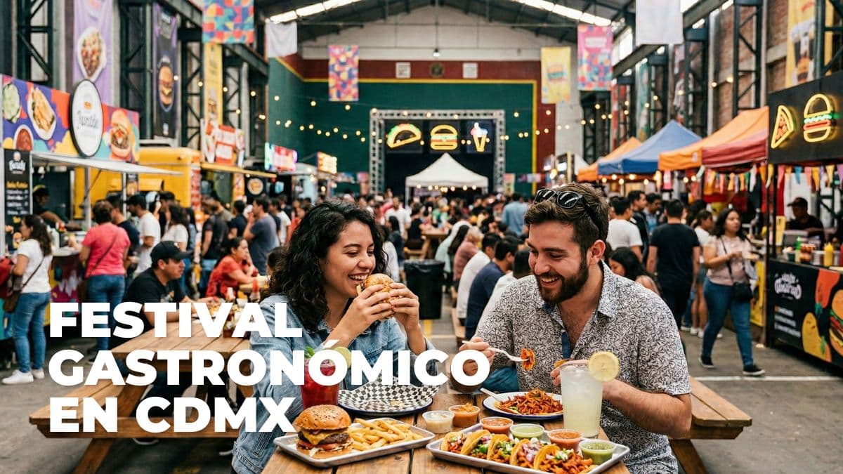 Dile a tu crush y lánzate a Distrito Glotón, el Festival Gastronómico de marzo en la CDMX.