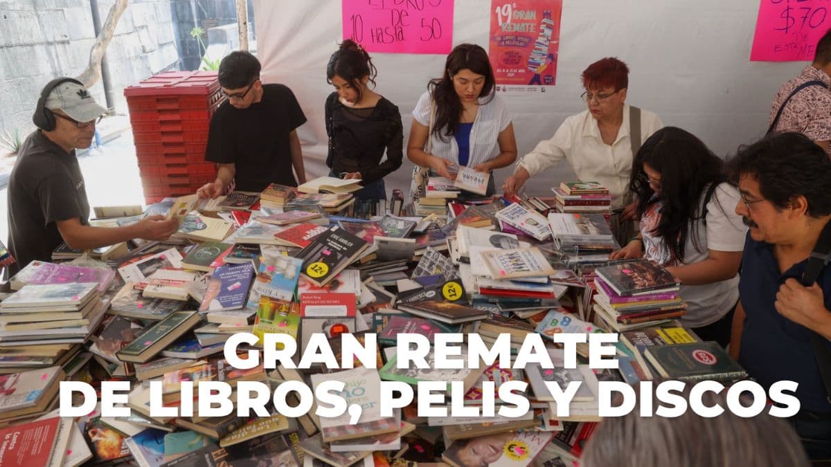 Libros desde $10 en CDMX: lánzate al Gran Remate en Monumento a la Revolución