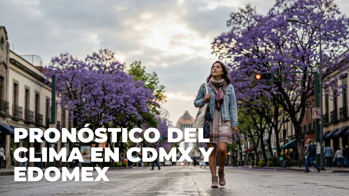 El clima en CDMX y Edomex sigue cambiando y acá te contamos cómo estará los siguientes días.
