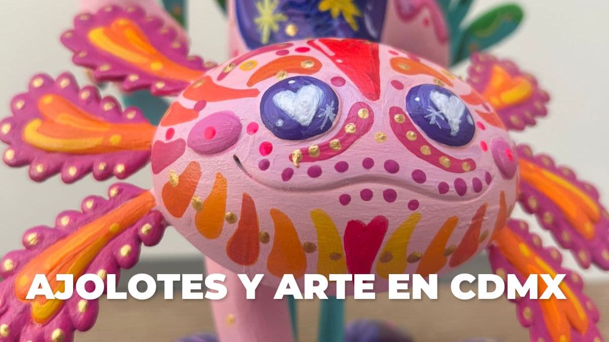 Lánzate a ver piezas inspiradas en ajolotes en esta expo de la CDMX.