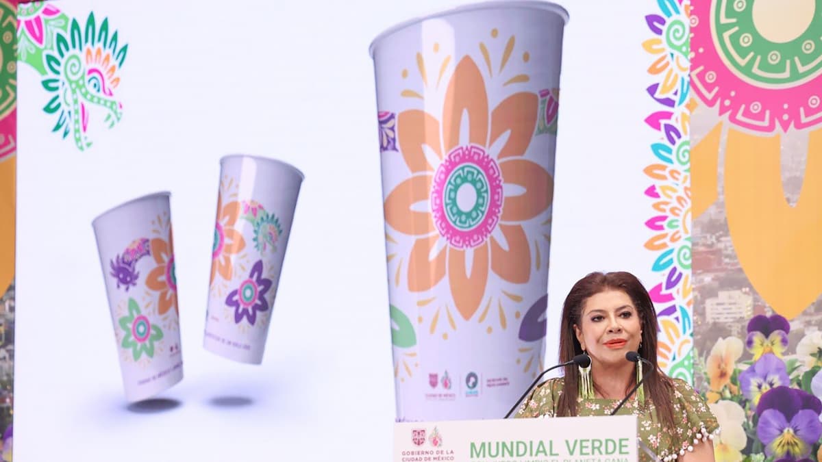 CDMX va por Mundial Verde: sin plásticos, con vasos reutilizables y matracas de bambú