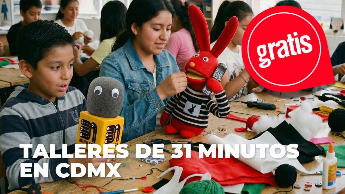 Checa dónde crear tus propios títeres de 31 Minutos.