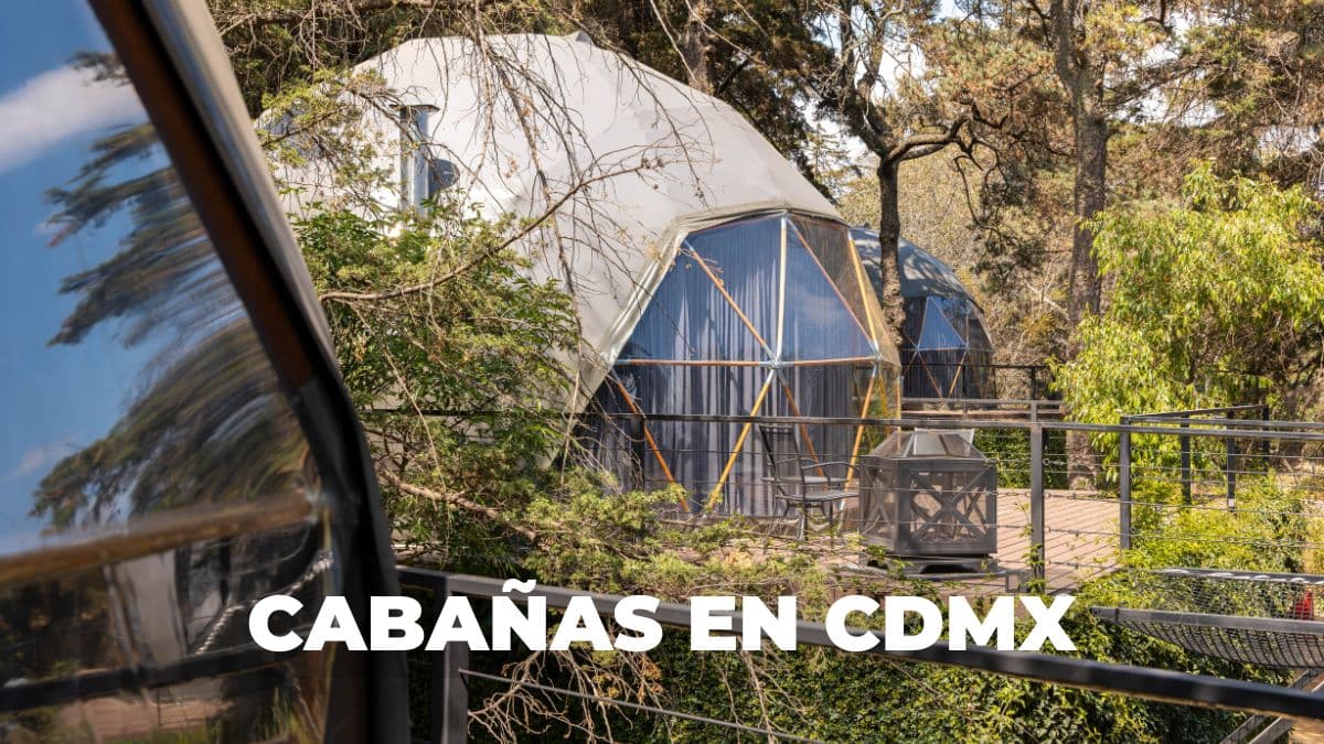 Cabañas en CDMX para escapar de la ciudad sin salir de ella.