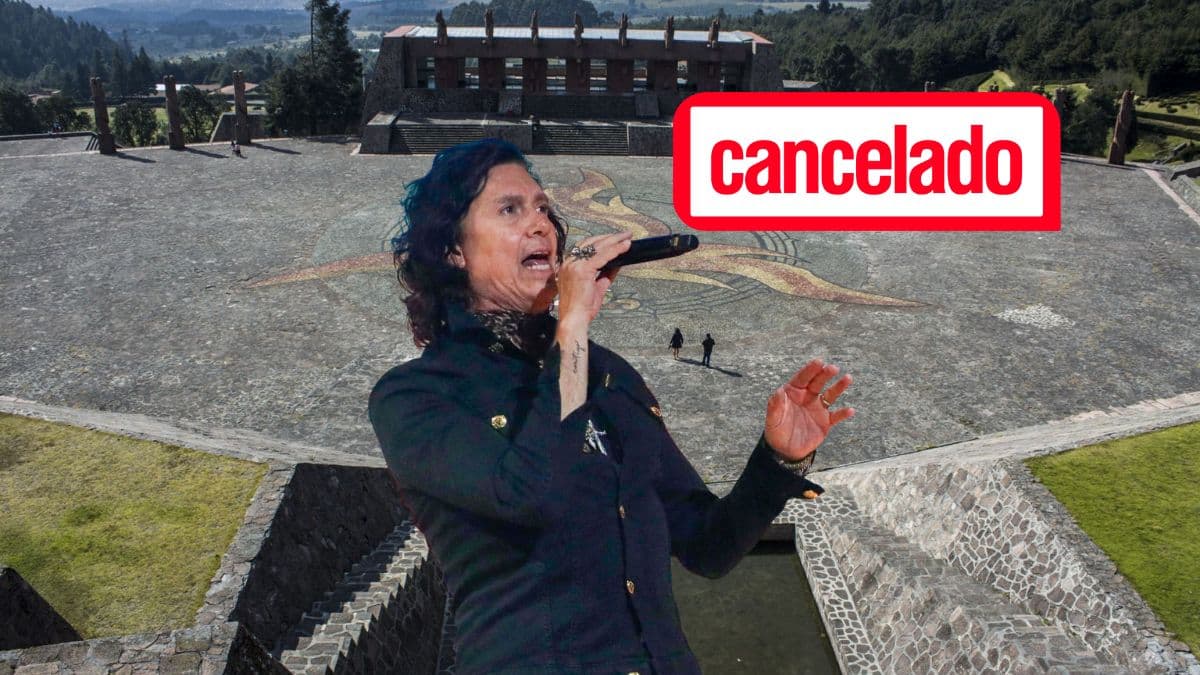 Caifanes cancela concierto en el Centro Ceremonial Otomí.