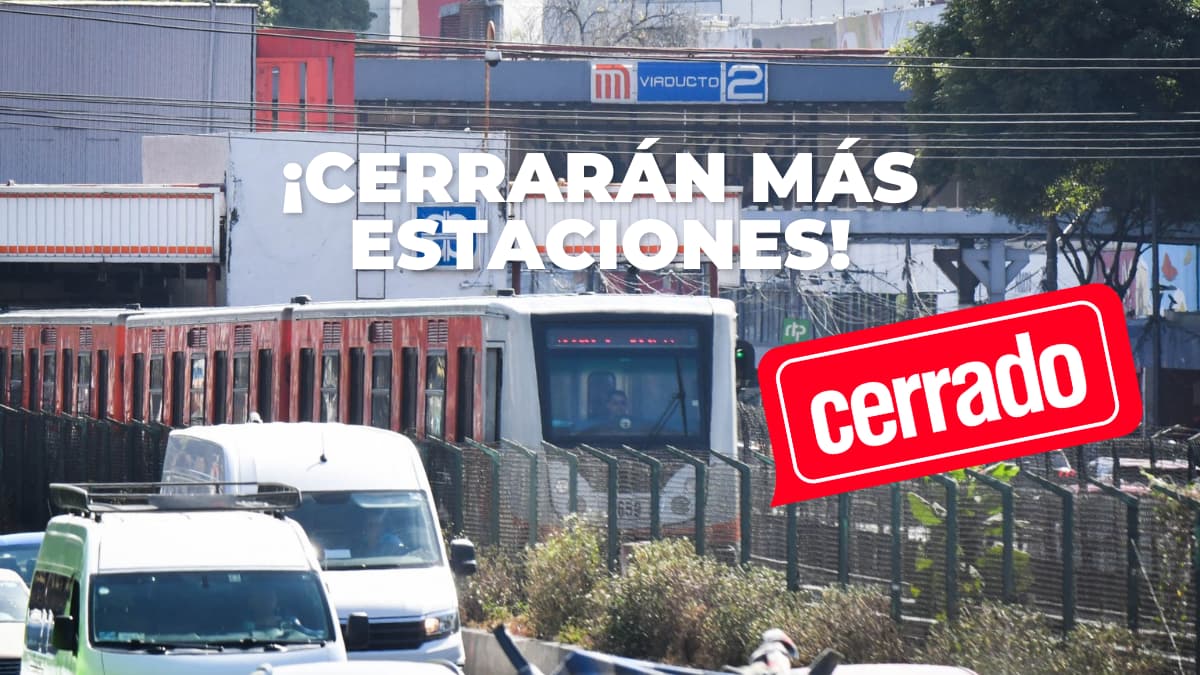 Cerrarán más estaciones de la Línea 2 del Metro