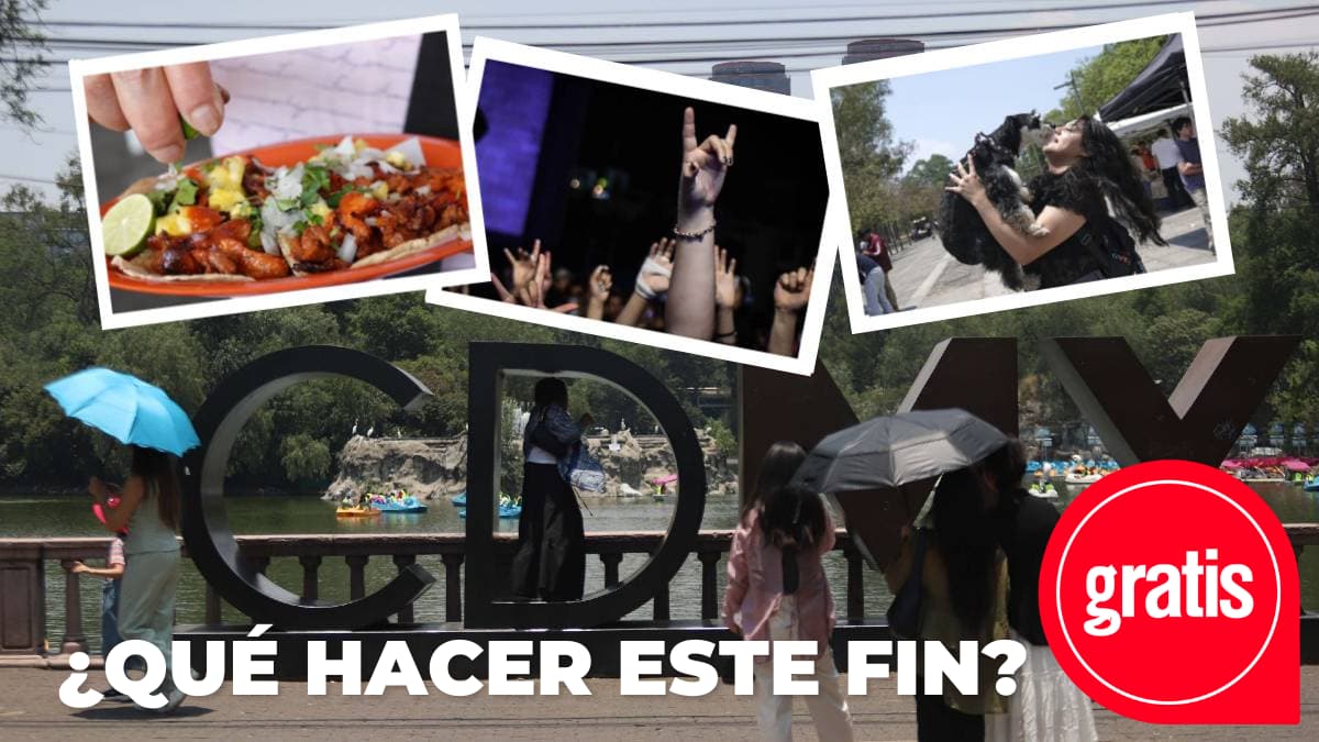 Eventos gratis en CDMX el fin de semana del 15 al 17 de mayo