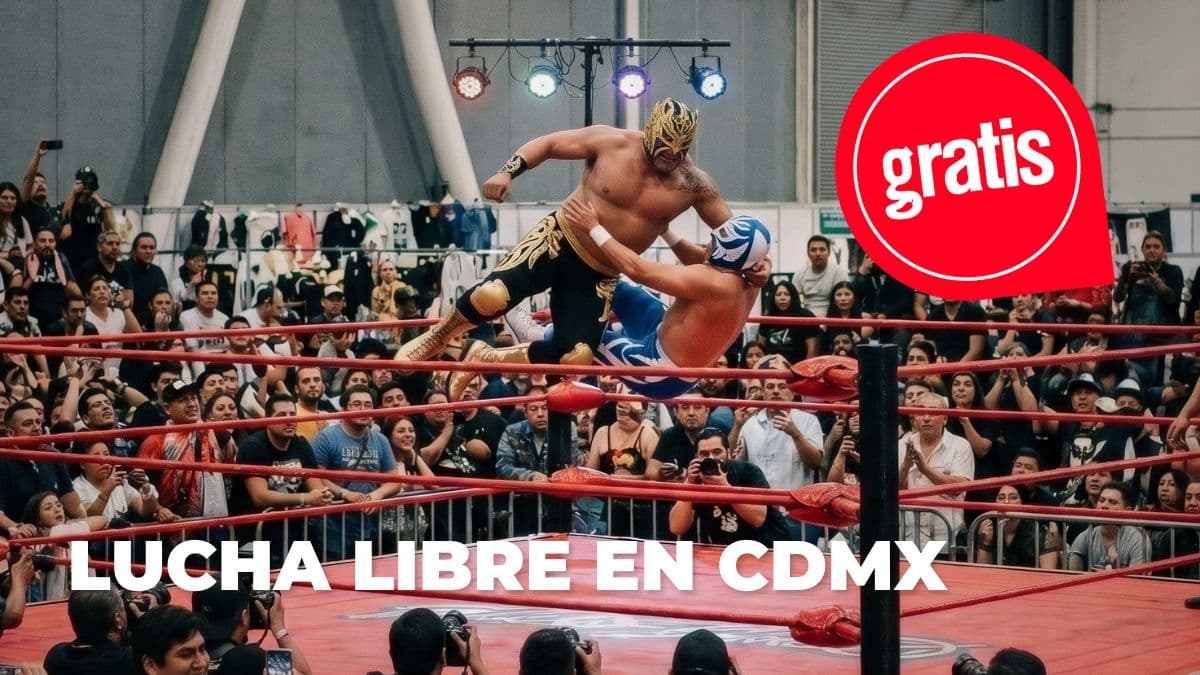 Arma el plan gratis con estas funciones de lucha libre en la CDMX.