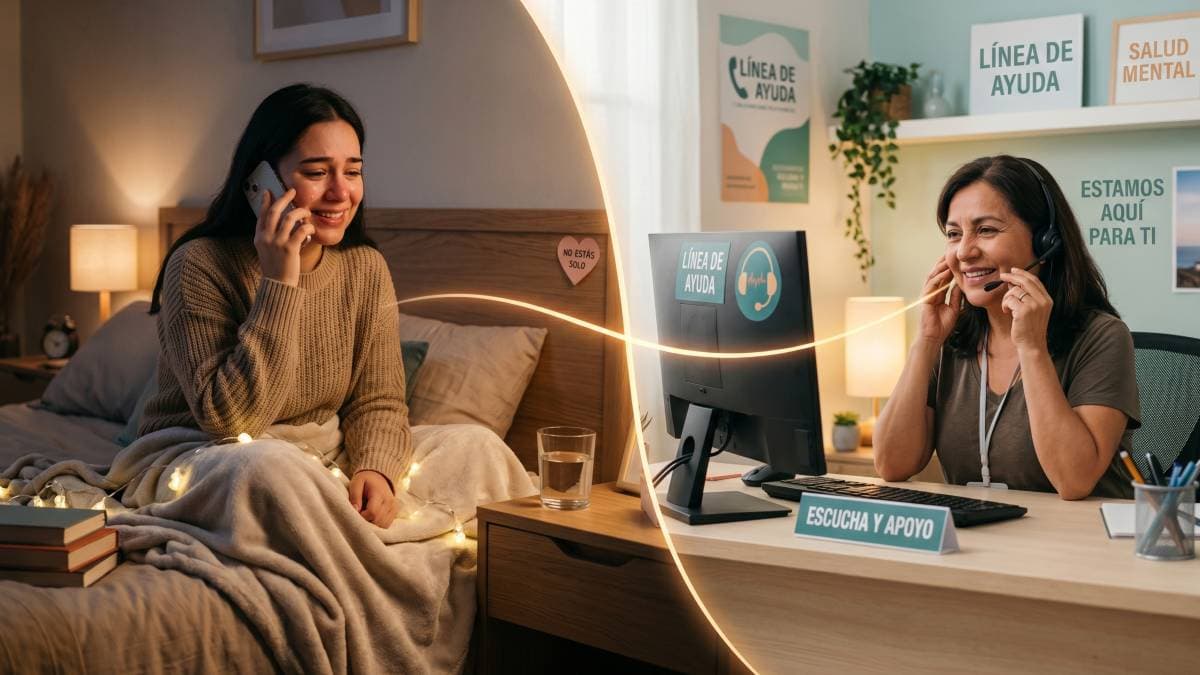 Línea telefónica de atención a la salud mental en CDMX
