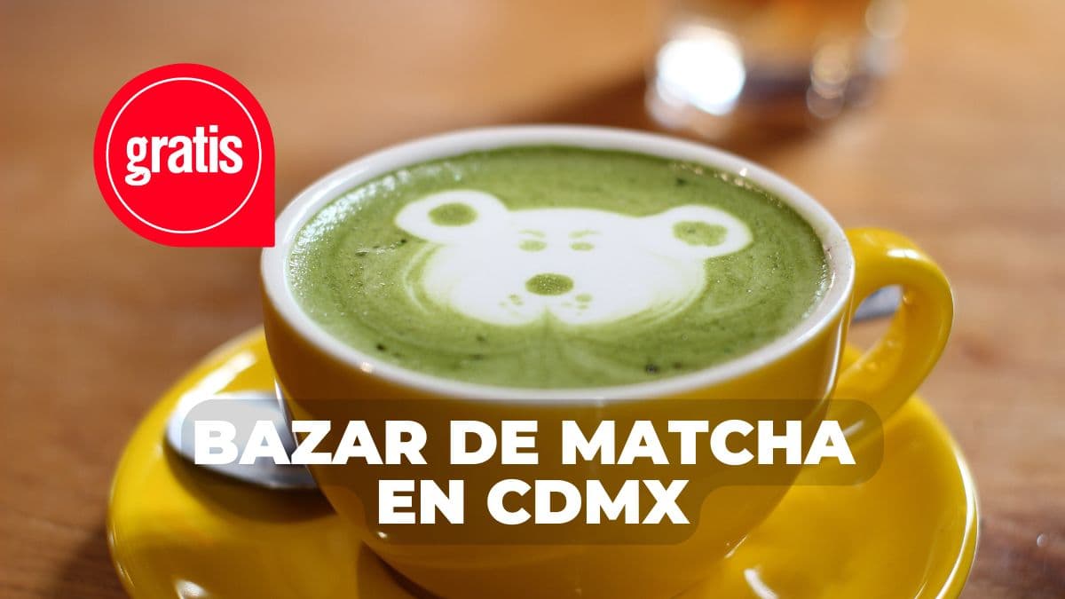 Bazar de Matcha en CDMX