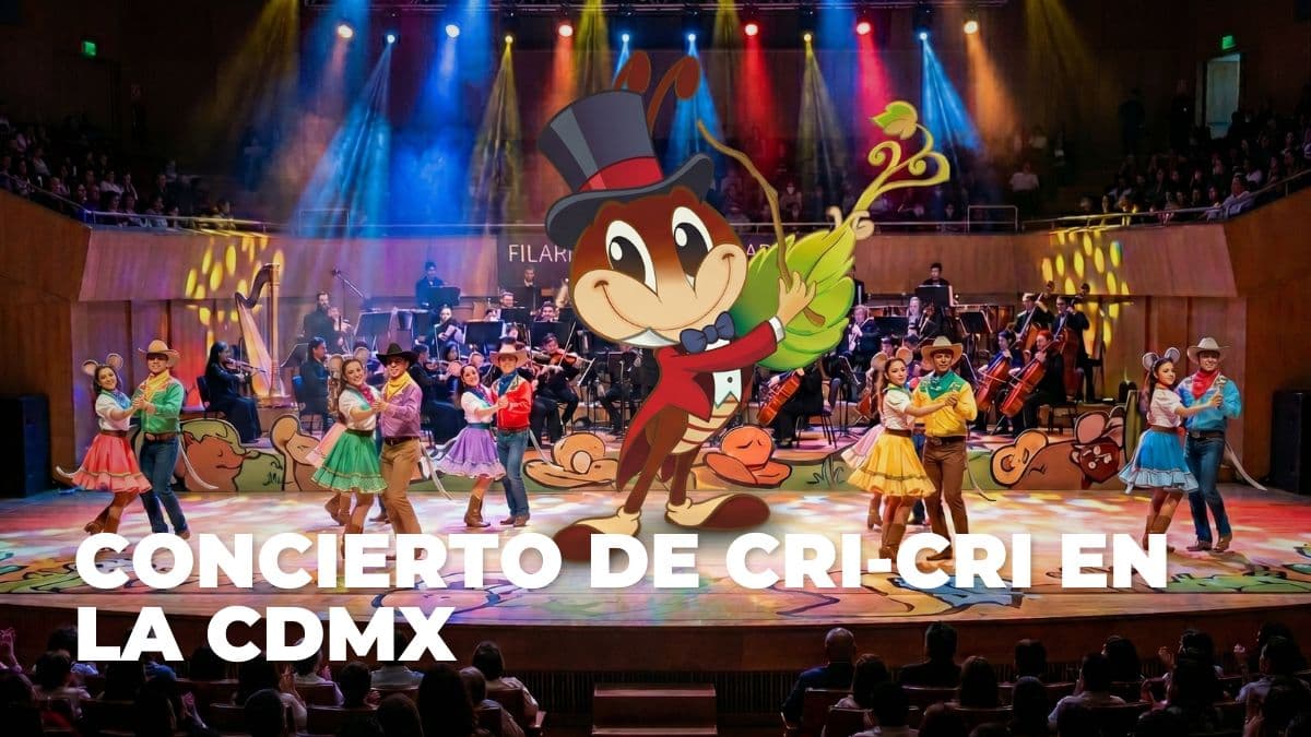 Lánzate con toda la familia a este concierto de Cri- Cri en la CDMX.