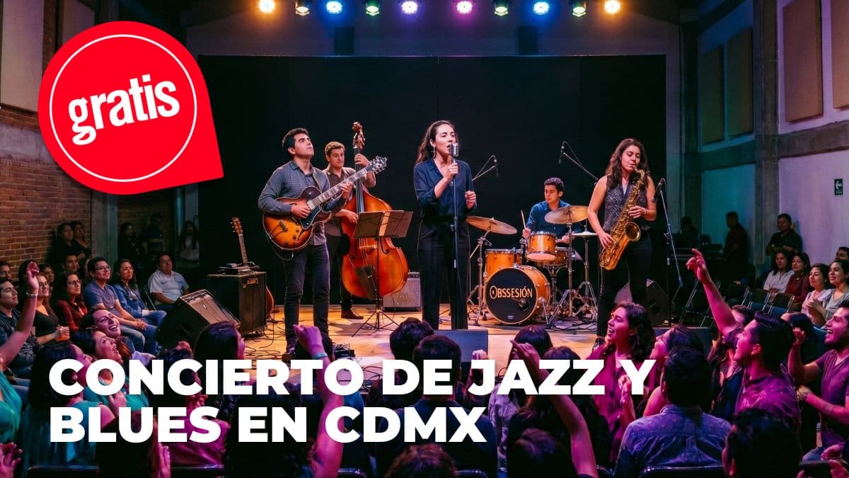 Arma el plan con este concierto gratis de jazz y blues.