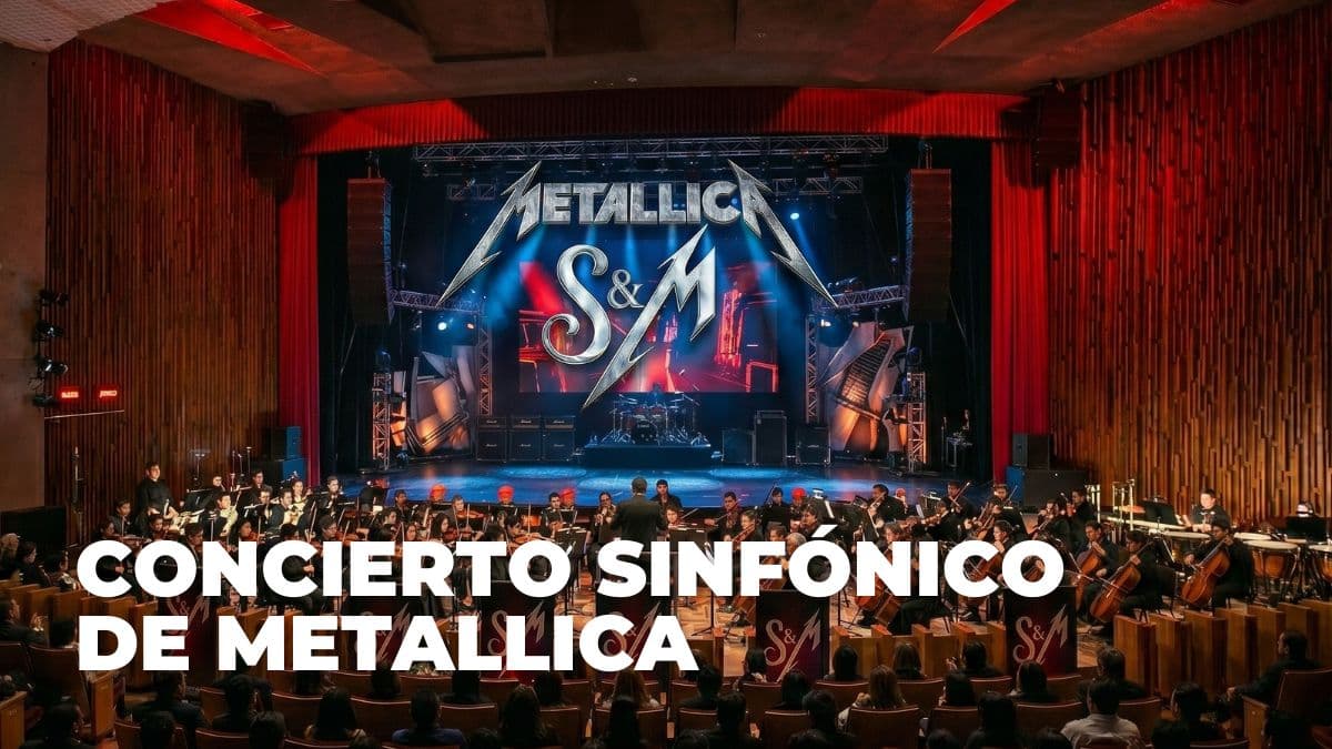 Si eres fan de Metallica no te puedes perder este concierto sinfónico tributo a la banda.