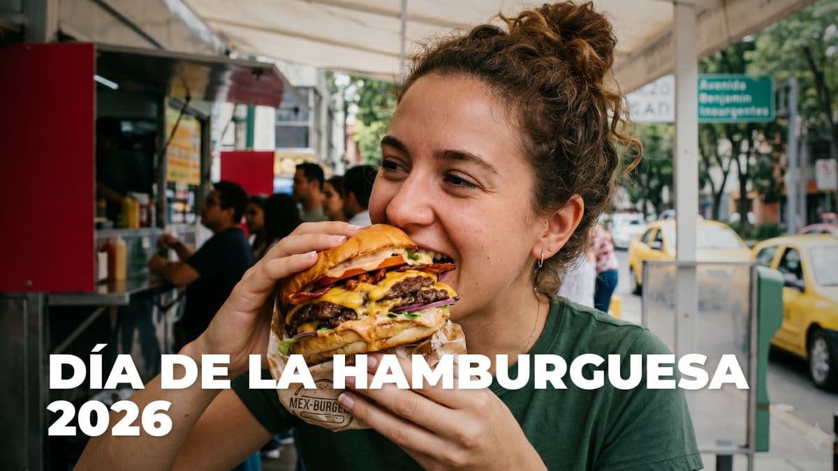 Lánzate por una rica hamburguesa este 28 de mayo